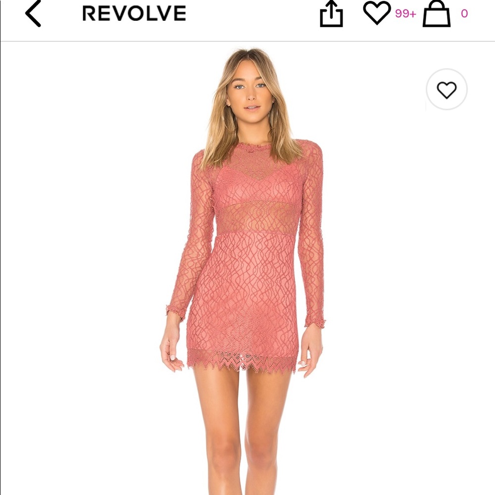 NBD Delilah dress, size small